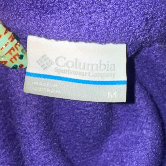~Columbia Purple Fleece Jacket - Picture 5 of 5